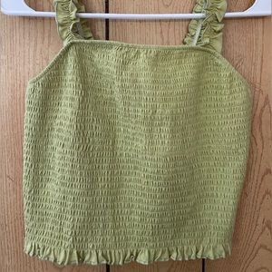 SO good for life half tank/crop top. Size Large